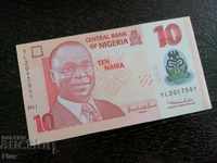 Banknote - Nigeria - 10 naira UNC | 2011