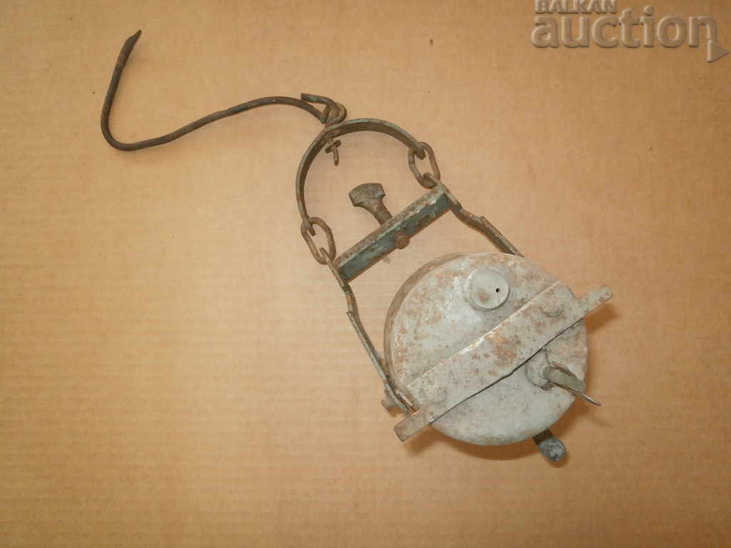 Old carbide lamp - 5 Old carbide lamp - 5