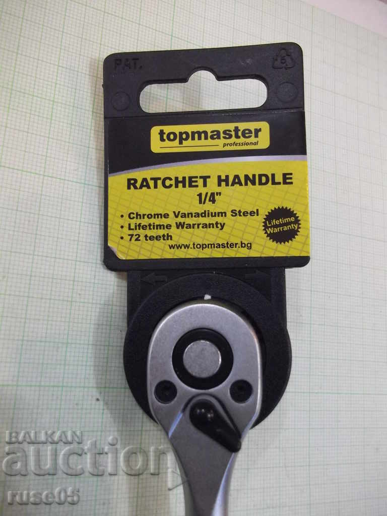 Auction Ratchet * topmaster - 1/4 "- 72 teeth * reinforced Auction Ratchet * topmaster - 1/4 "- 72 teeth * reinforced