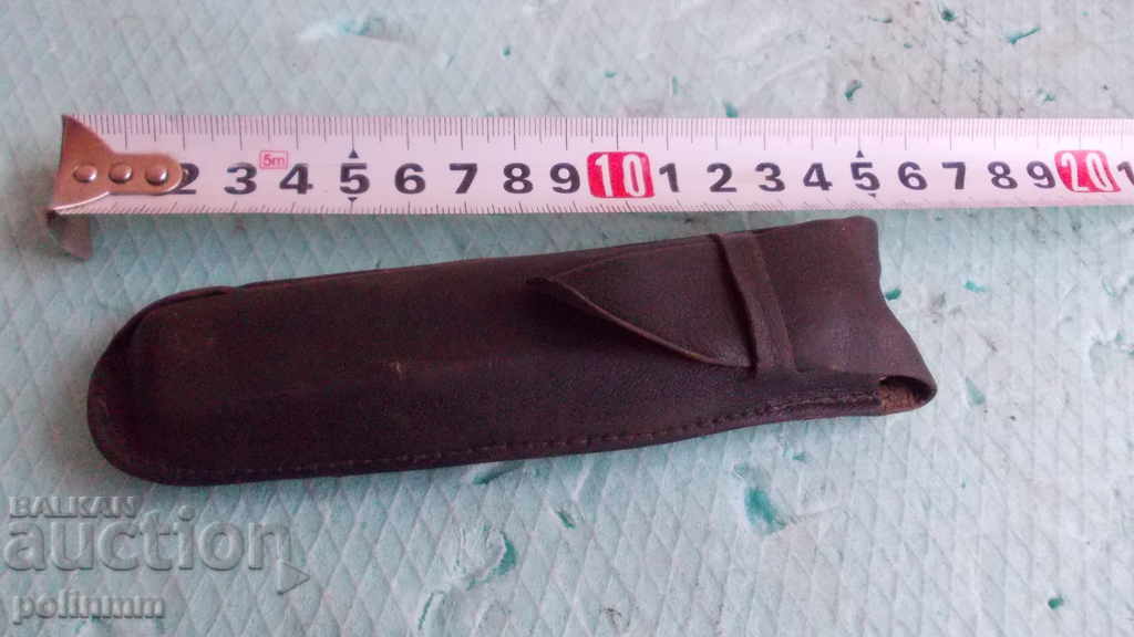 Russian folding knife with case - 6