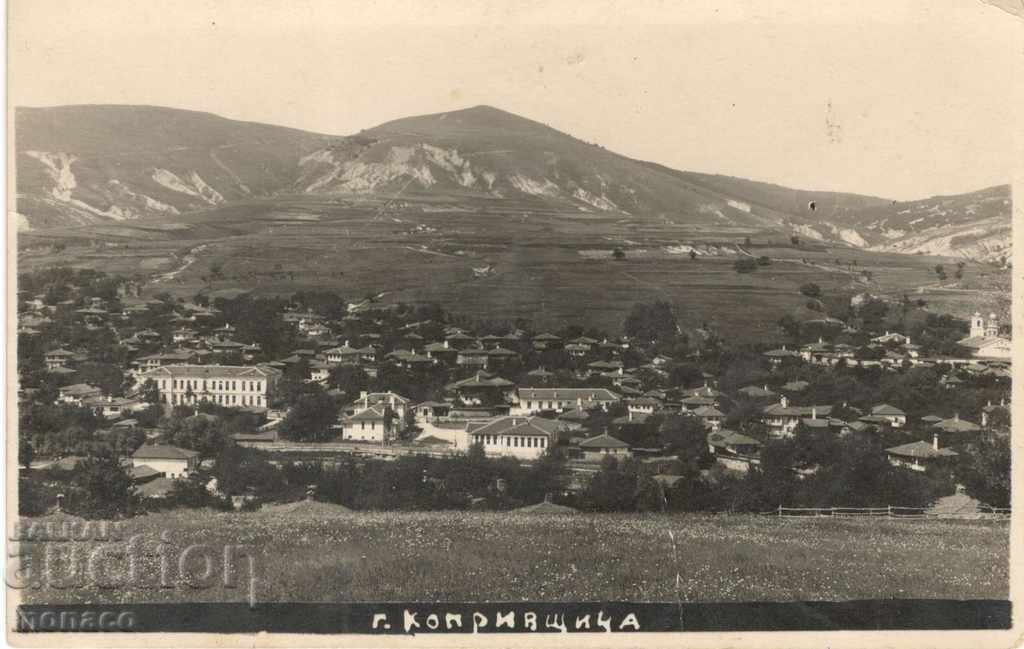 Carte poștală veche - Koprivshtitsa, Vedere generală