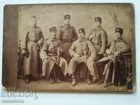 Снимка картон Княжески войници В. Велебни