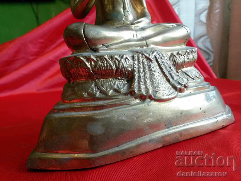 Licitație Marea statuie din bronz vechi, Figurina lui BUDA Licitație Marea statuie din bronz vechi, Figurina lui BUDA