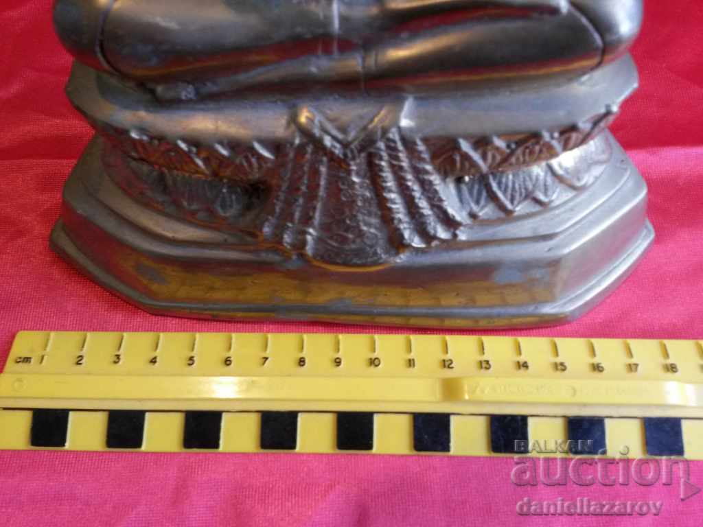 Marea statuie din bronz vechi, Figurina lui BUDA - 6 Marea statuie din bronz vechi, Figurina lui BUDA - 6