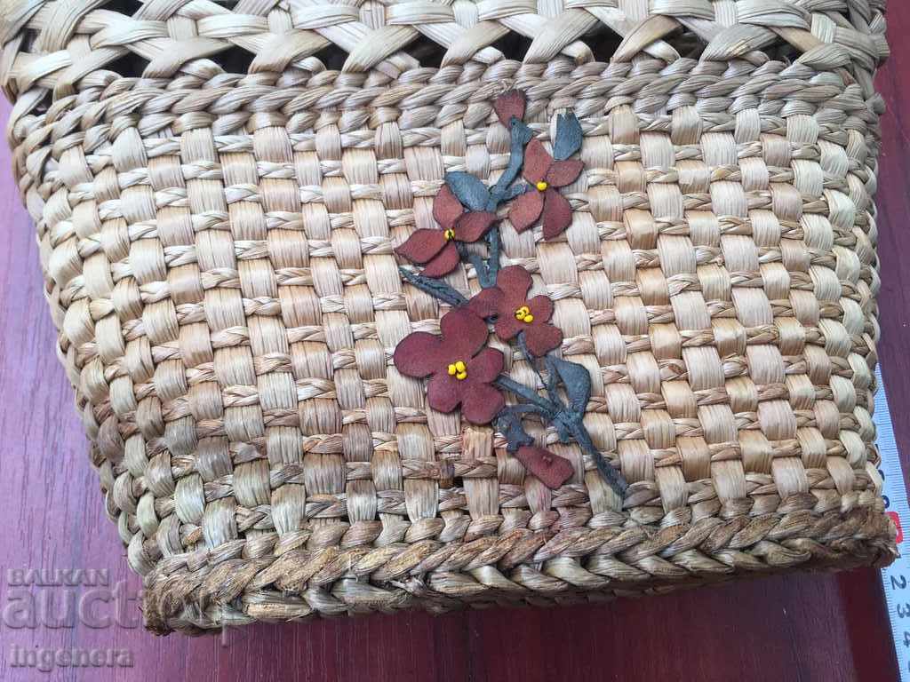 KNITTED WOVEN BASKET OLD TIME with price 3.90 BGN | € 1.99 KNITTED WOVEN BASKET OLD TIME with price 3.90 BGN | € 1.99
