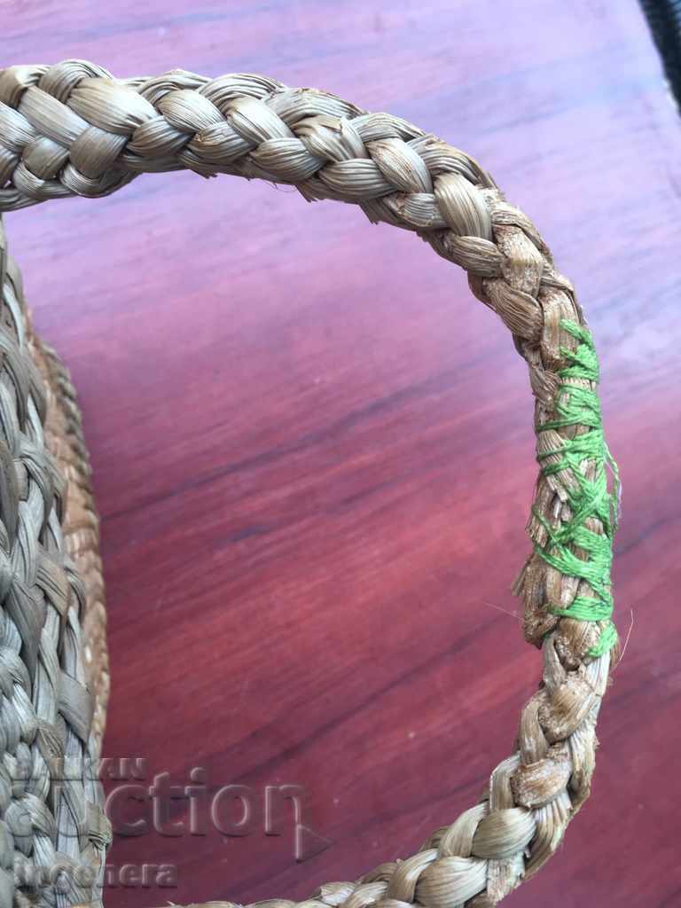 Delivery of KNITTED WOVEN BASKET OLD TIME Delivery of KNITTED WOVEN BASKET OLD TIME