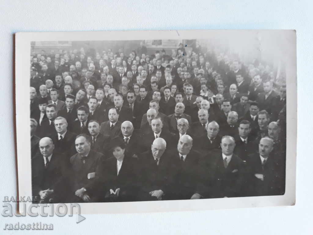 Conferința medicală foto veche 27.10. 1940