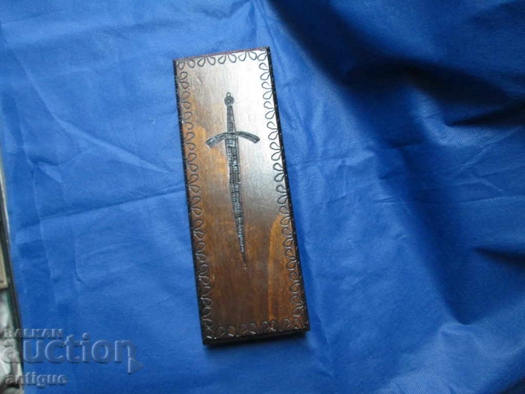 OLD COLLECTION POLISH SWORD LETTER KIT IN A BOX - 7 OLD COLLECTION POLISH SWORD LETTER KIT IN A BOX - 7