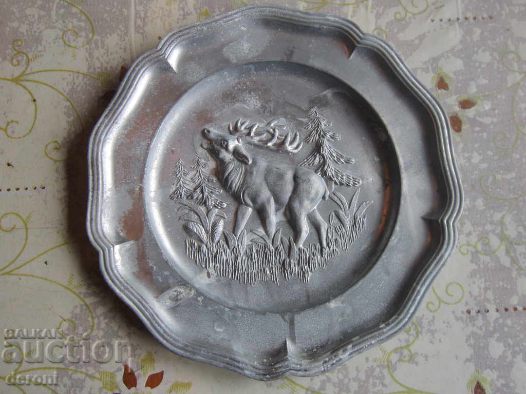 Unique tin plate deer wall panel - 6 Unique tin plate deer wall panel - 6