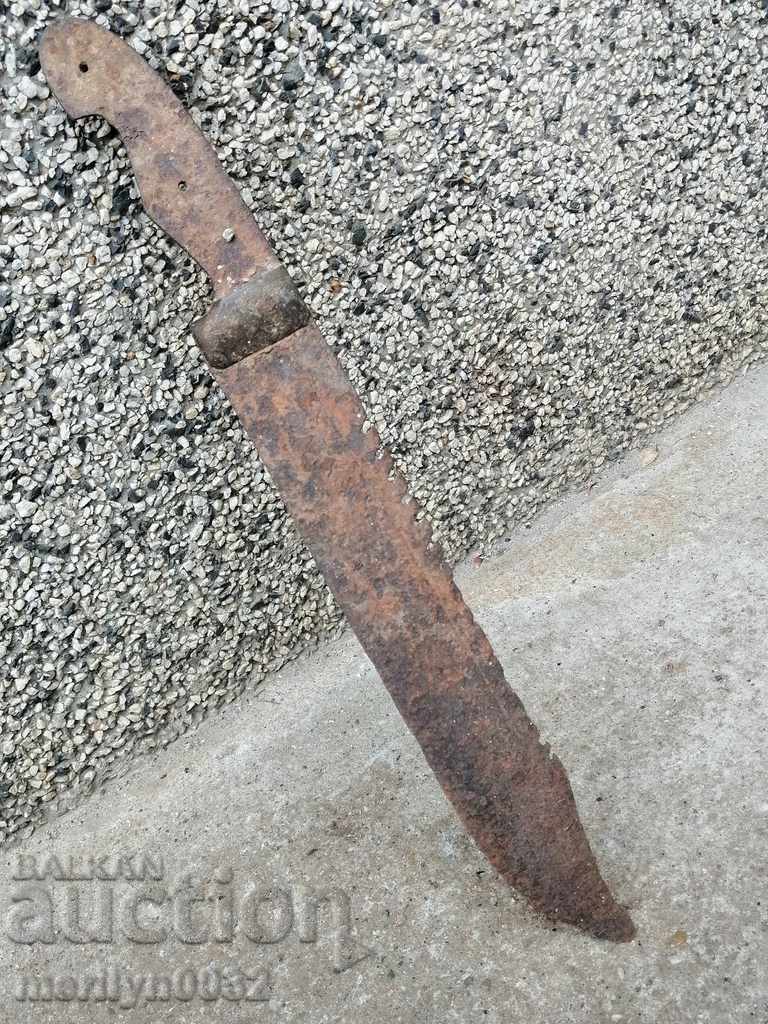 Delivery of Old hand-forged shepherd's knife rioter karakulak scimitar