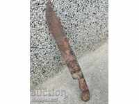 Old hand-forged shepherd's knife rioter karakulak scimitar