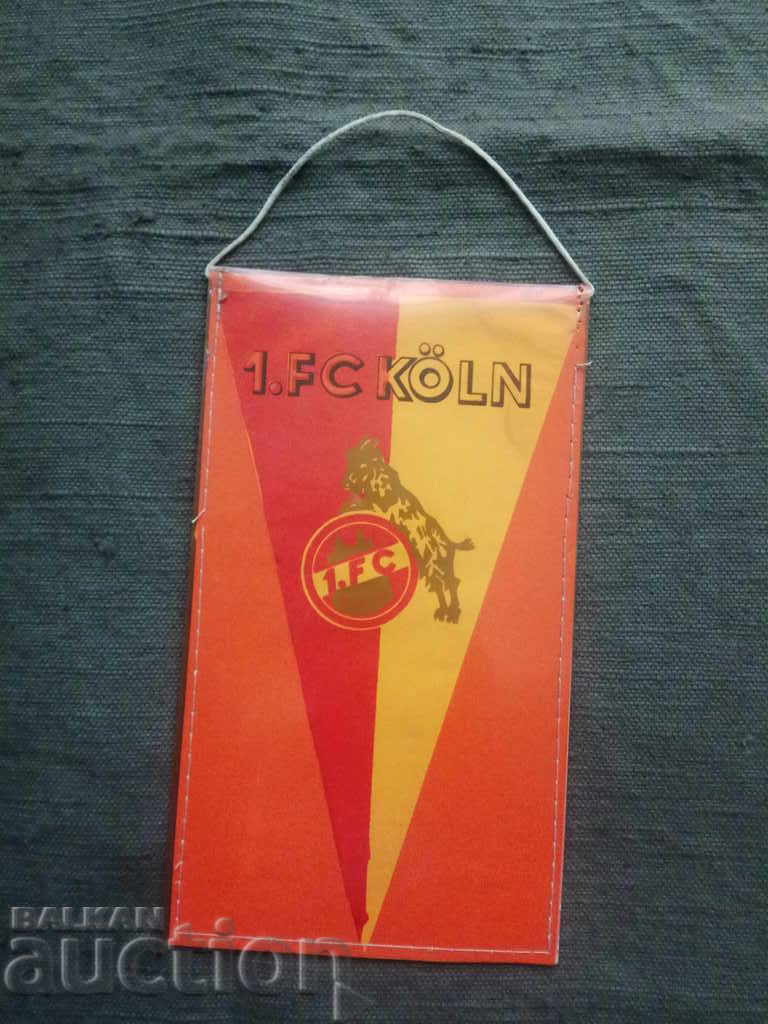 Παλιό ποδοσφαιρικό σημαιάκι Κολωνίας