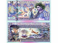 STATELE PACIFICE MELANESIA MICRONESIA & POLENESIA 10 Dolari F
