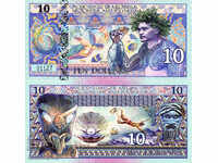 PACIFIC STATES MELANESIA MICRONESIA & POLYNESIA 10 Dollars F