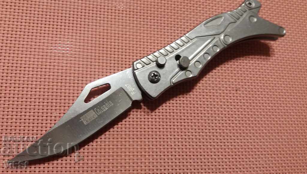 COLUMBIA F 987 Αυτόματο πτυσσόμενο μαχαίρι (75x165 mm)