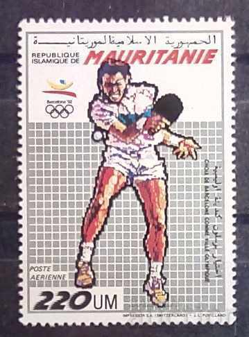 Mauritania 1990 Jocurile Olimpice Barcelona '92 MNH