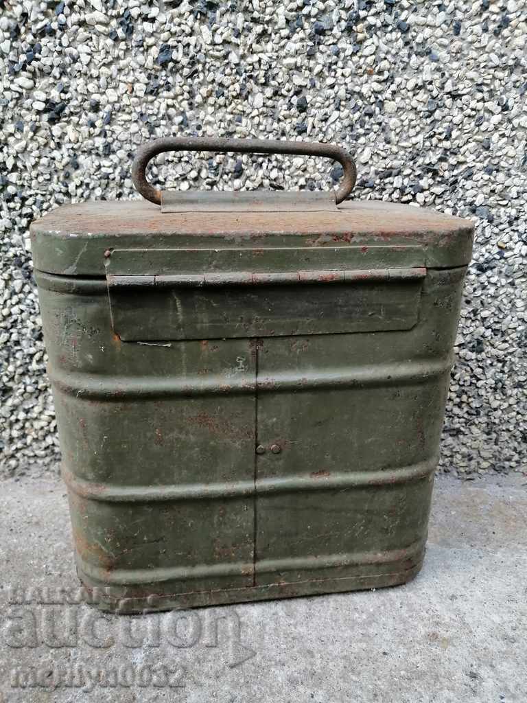 Auction Army Metal Box World War II Box WW2 Auction Army Metal Box World War II Box WW2