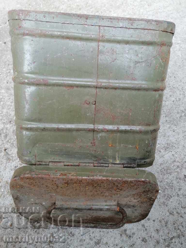 Delivery of Army Metal Box World War II Box WW2 Delivery of Army Metal Box World War II Box WW2