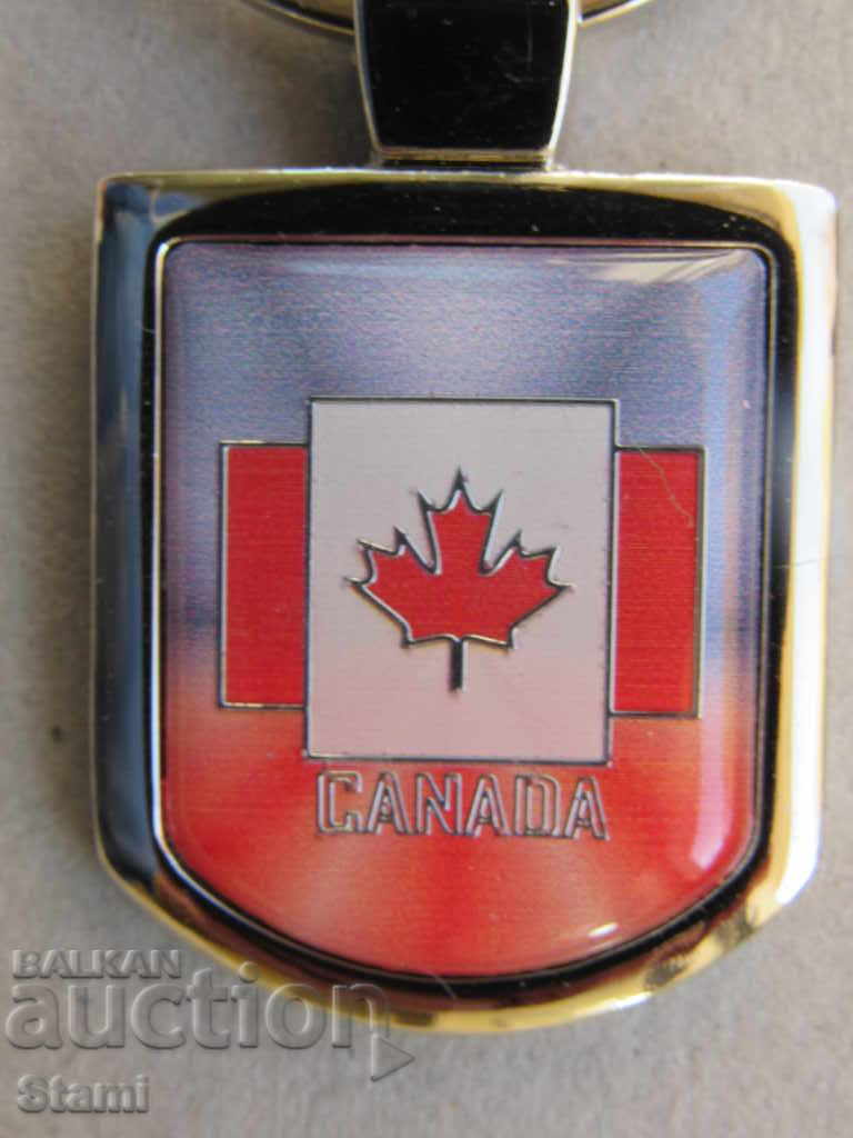 Metal key ring from Canada-series-19 with price 10.90 BGN | € 5.57 Metal key ring from Canada-series-19 with price 10.90 BGN | € 5.57