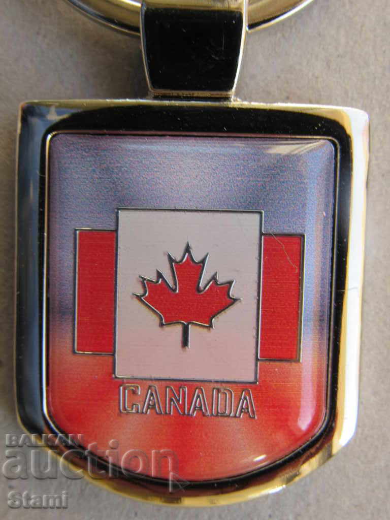 Auction Metal key ring from Canada-series-19 Auction Metal key ring from Canada-series-19