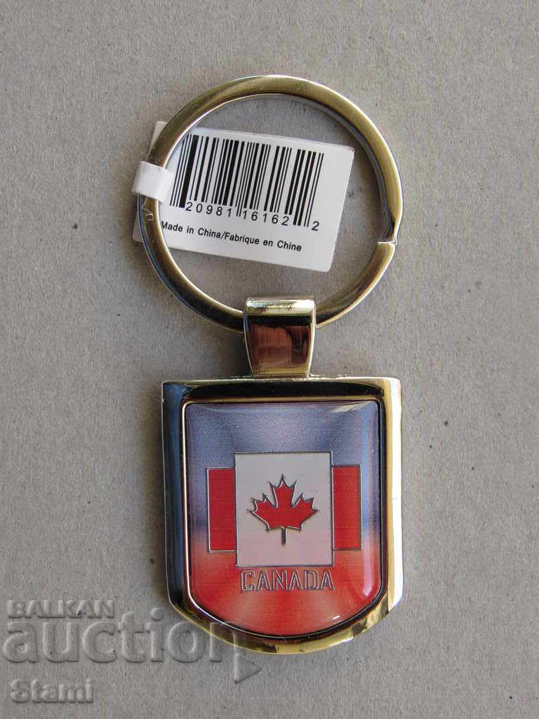 Metal key ring from Canada-series-19
