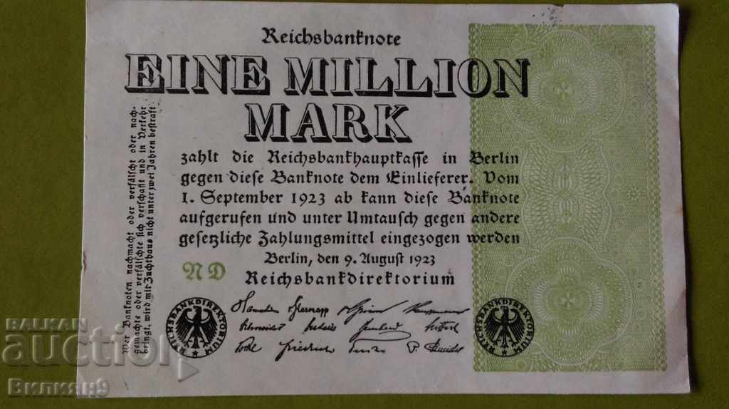 1 000 000 de mărci 1923 Germania