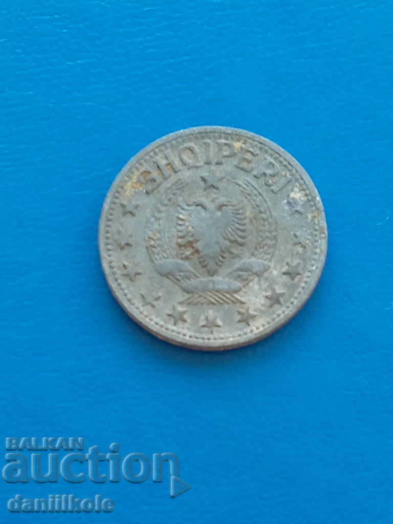 Licitație *$*Y*$* ALBANIA 2 LEKË 1947 - ZINC - RARĂ - RRR *$*Y*$* Licitație *$*Y*$* ALBANIA 2 LEKË 1947 - ZINC - RARĂ - RRR *$*Y*$*