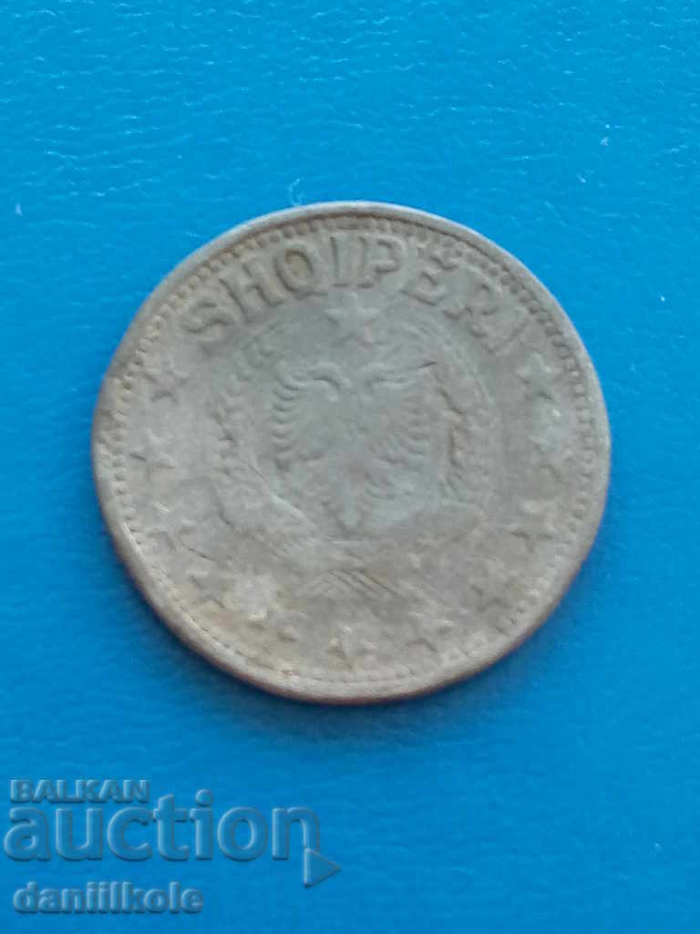 Auction * $ * Y * $ * ALBANIA 5 LAKE 1947 - ZINC - RARE - RRR * $ * Y * $ * Auction * $ * Y * $ * ALBANIA 5 LAKE 1947 - ZINC - RARE - RRR * $ * Y * $ *