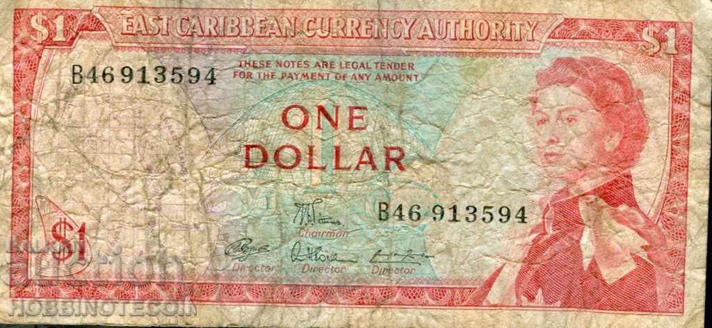 CARIBEANUL ÎN VĂRȚITUL CARIBEANULUI ESTULUI B46 $ 1 B46 din 1965