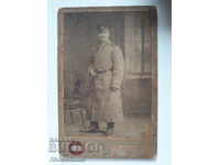 Photo cardboard Photo A. Vladikov Prince soldier