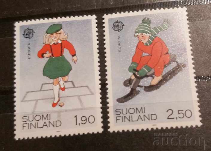 Finlanda 1989 Europa CEPT Copii MNH