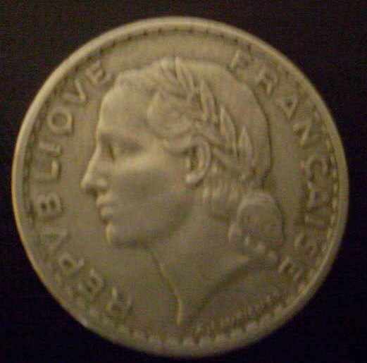 FRANCE - 5 FRANCE 1949. with price 1.00 BGN | € 0.51