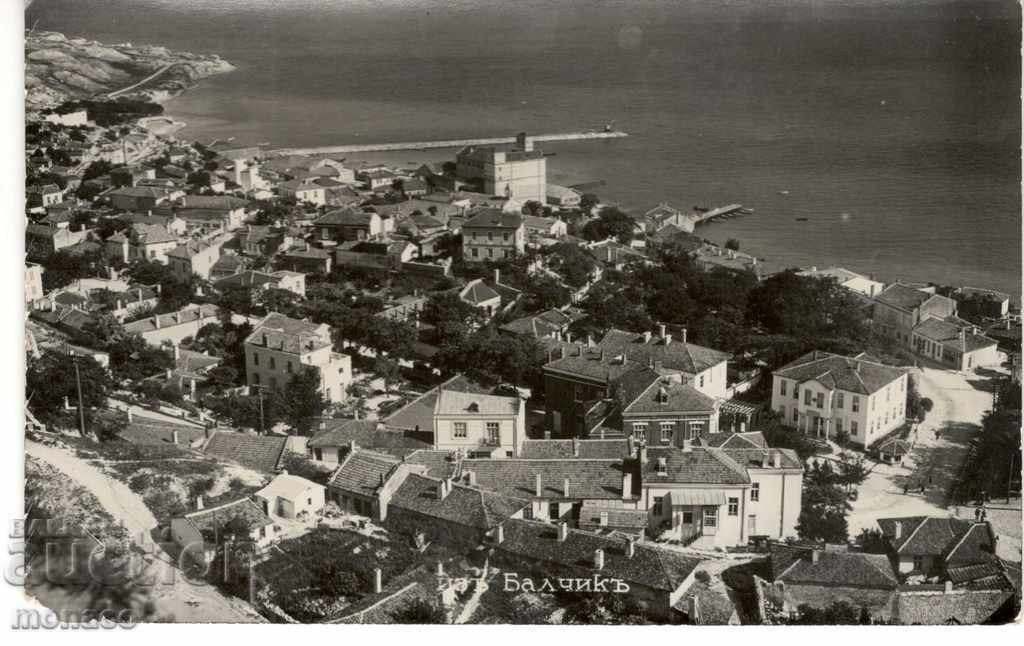 Old postcard - Balchik, General view
