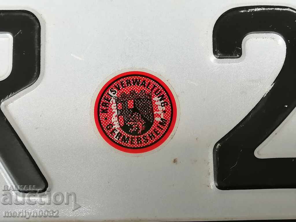 Vehicle Registration Number plate plate - 7 Vehicle Registration Number plate plate - 7