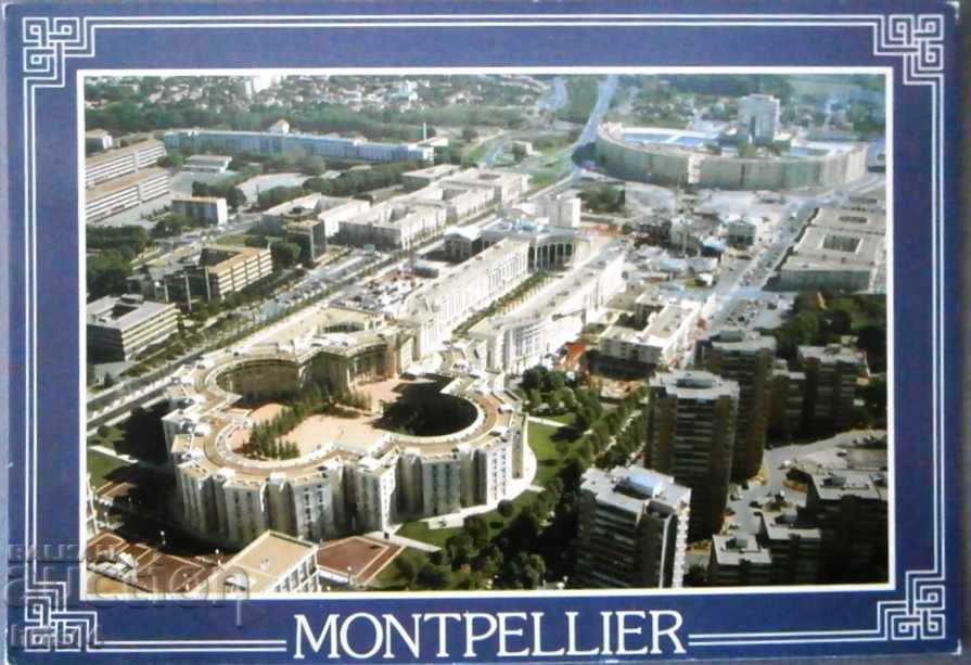 Пощенска картичка Монтпелие