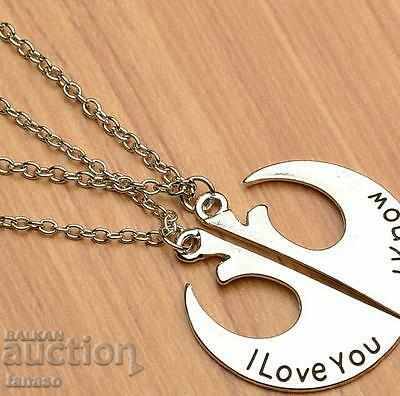 Delivery of Stainless steel necklace, two pieces Delivery of Stainless steel necklace, two pieces