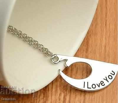 Stainless steel necklace, two pieces - 6 Stainless steel necklace, two pieces - 6