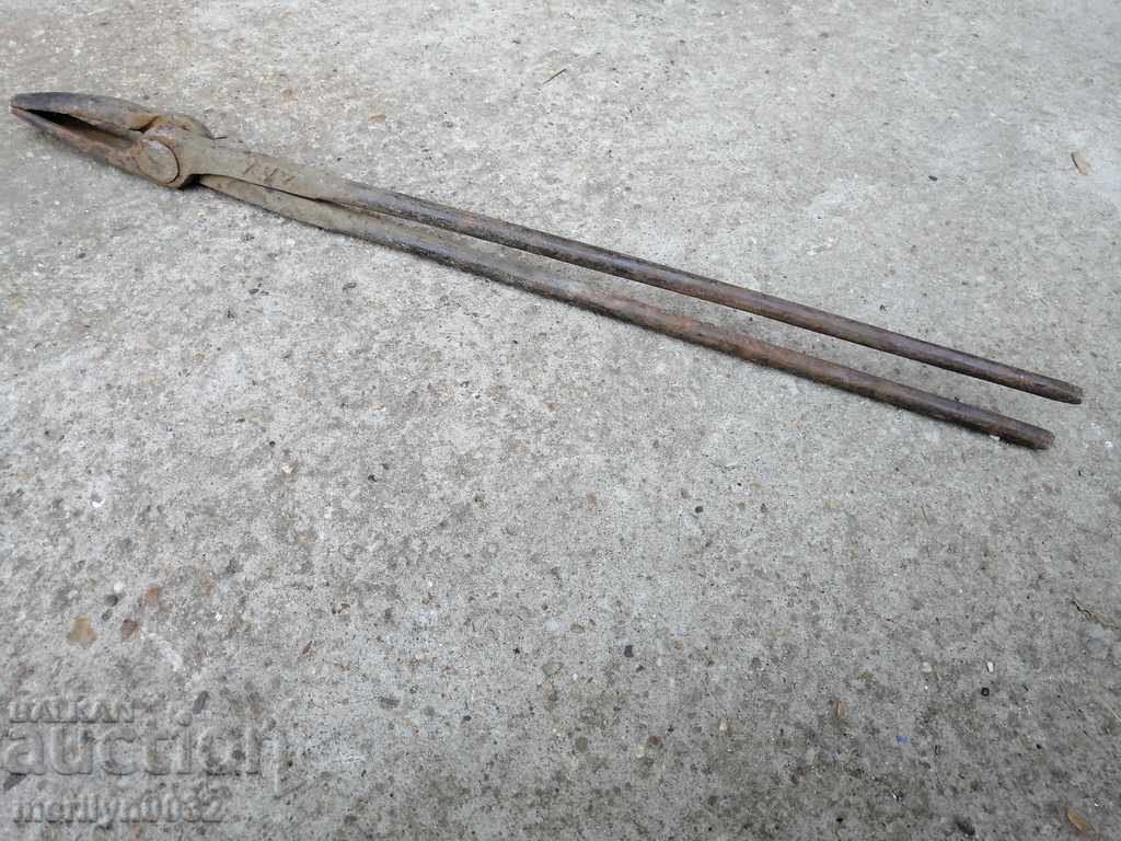 Forging pliers wrought iron tool - 7