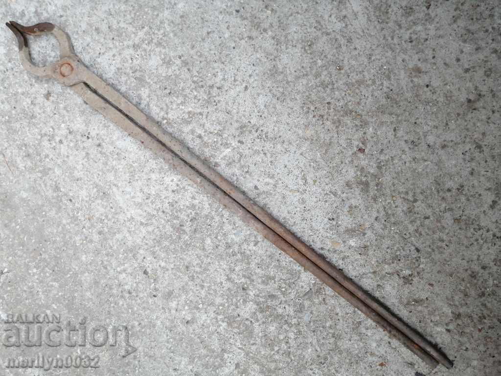 Forging pliers wrought iron tool - 6