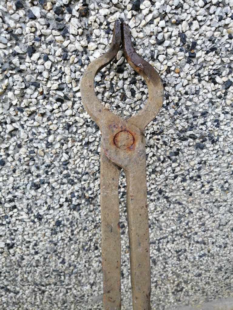 Forging pliers wrought iron tool - 7