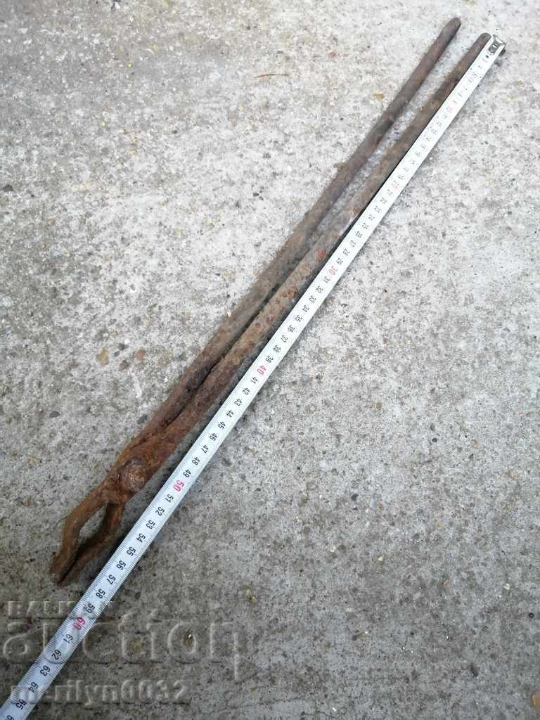 Blacksmith's tongs wrought iron tool with price 38.00 BGN | € 19.43 Blacksmith's tongs wrought iron tool with price 38.00 BGN | € 19.43