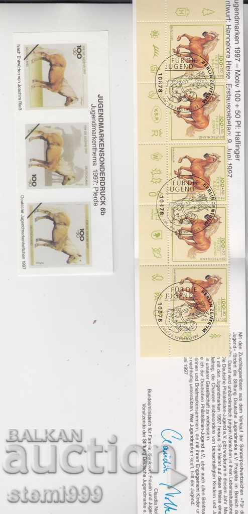 Auction Postcard Stamps Horses Auction Postcard Stamps Horses