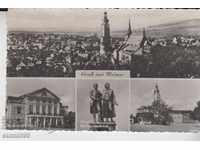 Пощенска картичка  Ваймар Гьоте
