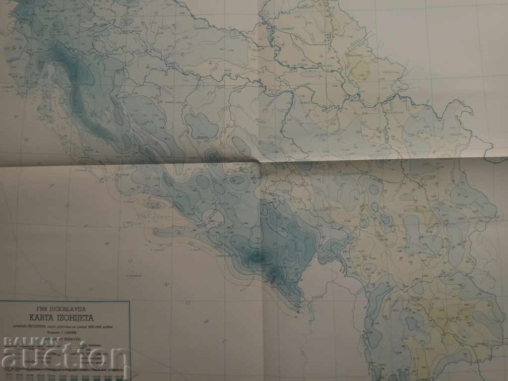 Χάρτες ισότυπων: Καταβύθιση στη Γιουγκοσλαβία 1925-1940 - 6 Χάρτες ισότυπων: Καταβύθιση στη Γιουγκοσλαβία 1925-1940 - 6