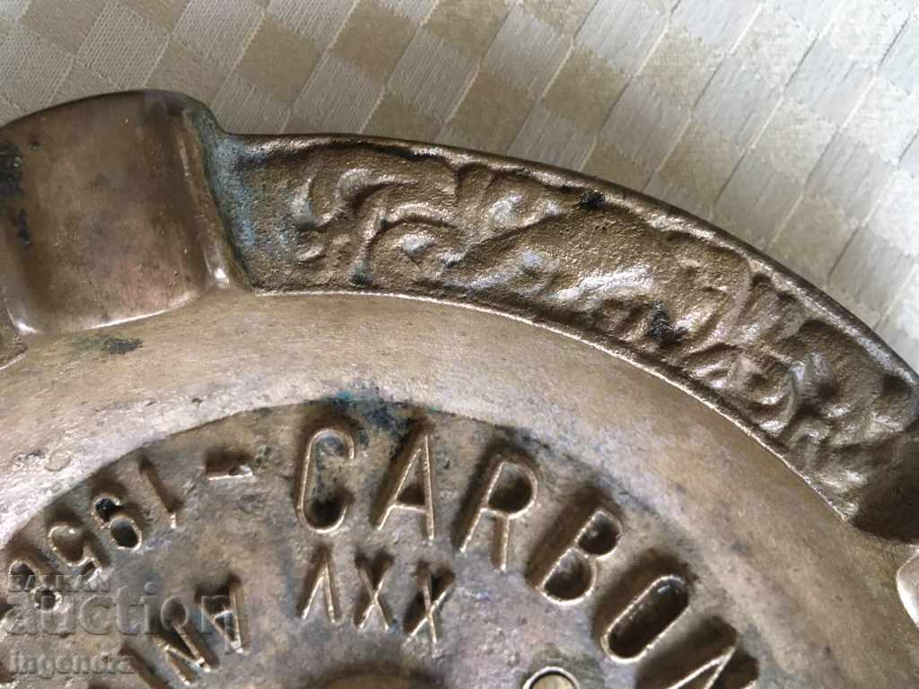 Delivery of Ashtray large relief bronze, brass-950 gr Delivery of Ashtray large relief bronze, brass-950 gr