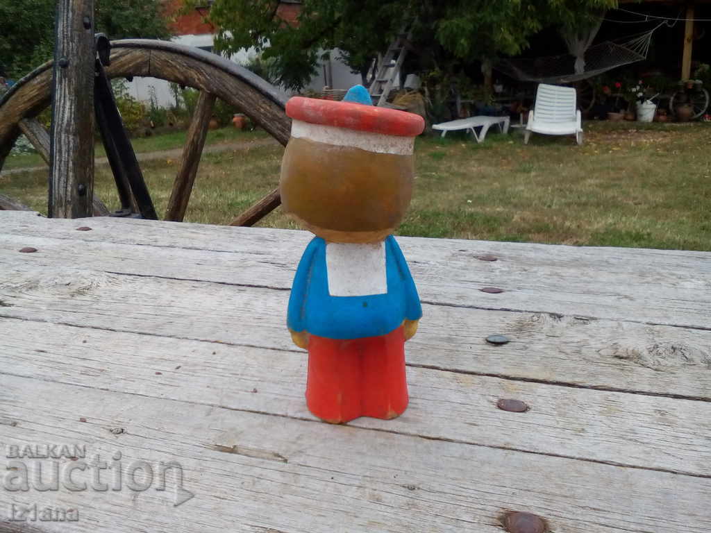 Auction  Old rubber sailor