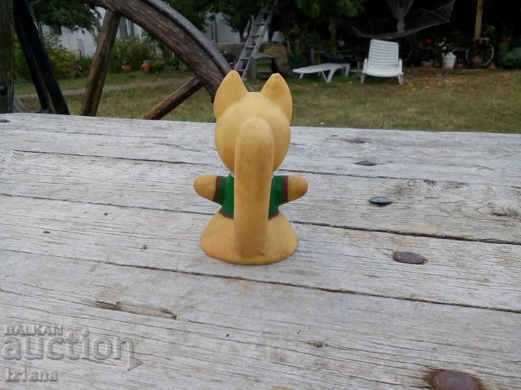 Auction Old rubber toy, squirrel Auction Old rubber toy, squirrel