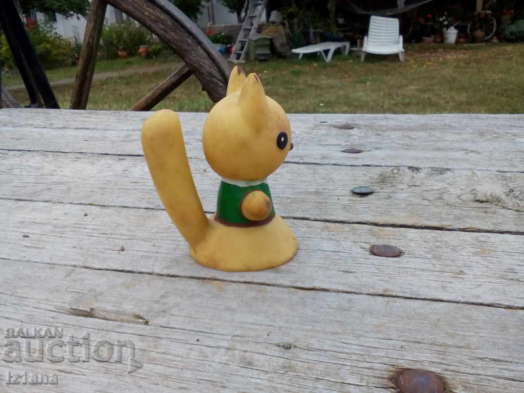 Delivery of Old rubber toy, squirrel Delivery of Old rubber toy, squirrel