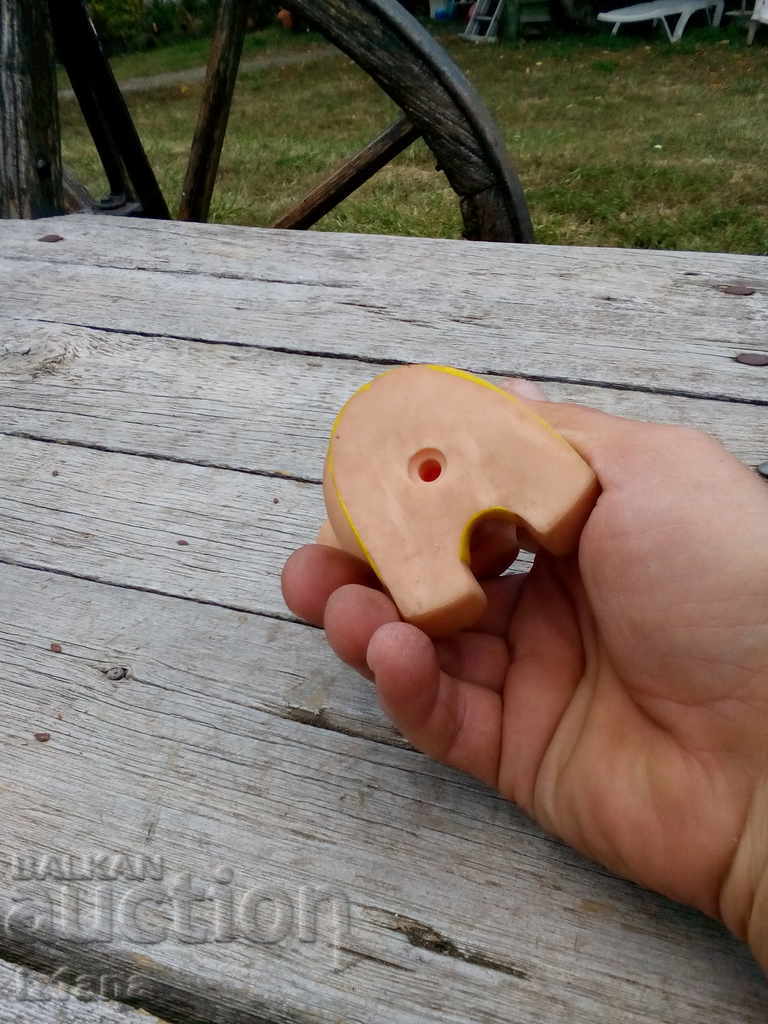 Old rubber toy pig - 6 Old rubber toy pig - 6