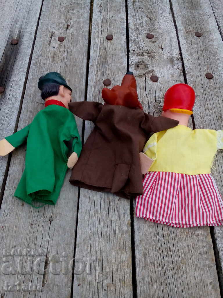 Old dolls for puppet theater, Little Red Riding Hood - 5